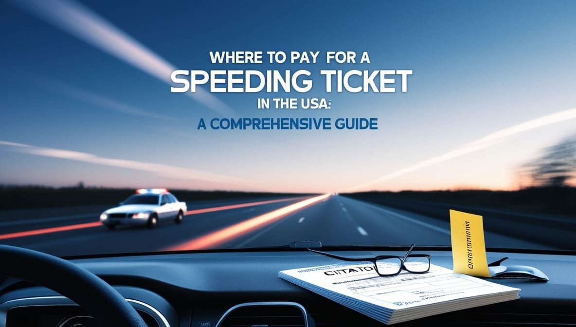 Where to Pay for a Speeding Ticket